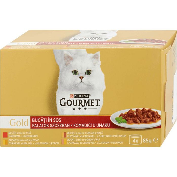 Gourmet Gold hrana za mačke 4 x 85 g
