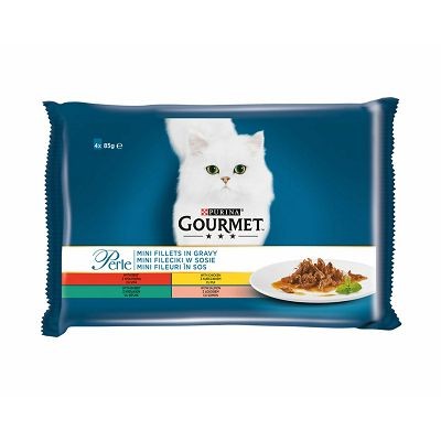 Gourmet Perle fileti hrana za mačke u 4 okusa po 85 g
