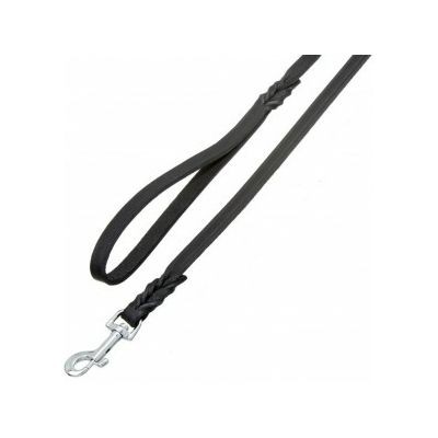 Karlie kožni povodac za psa 200cm 15mm crni