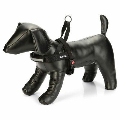 Karlie prsnik za psa 82-105cm x 25/30mm crni XL