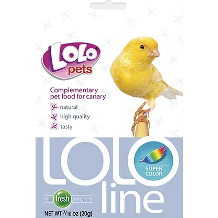 Lolo Pets Lolo line super color dodatak prehrani za kanarince 20g