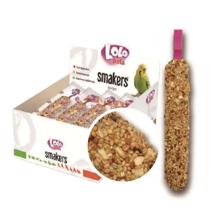 Lolo pets Smakers poslastica za papige med box 45g