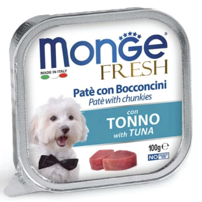 Monge Fresh Paté pašteta tuna hrana za pse 100 g