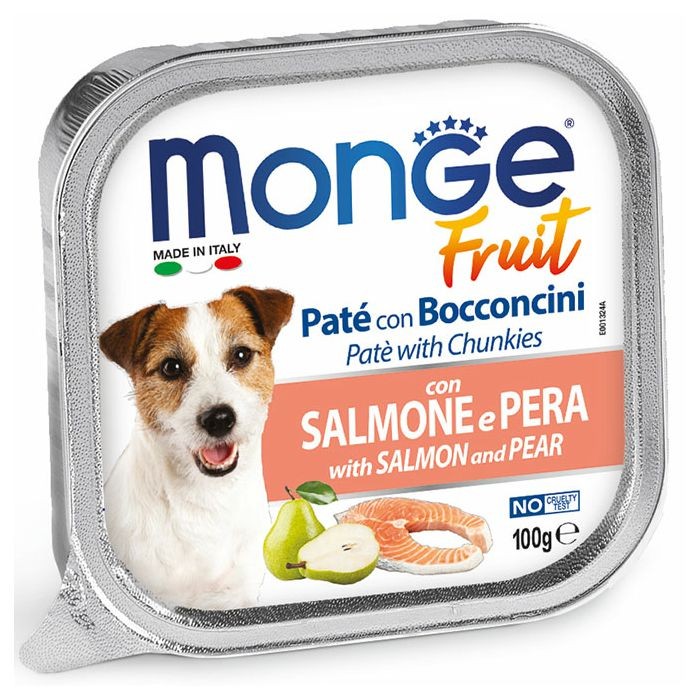 Monge Fruit Paté Salmon losos sa kruškom hrana za pse 100 g