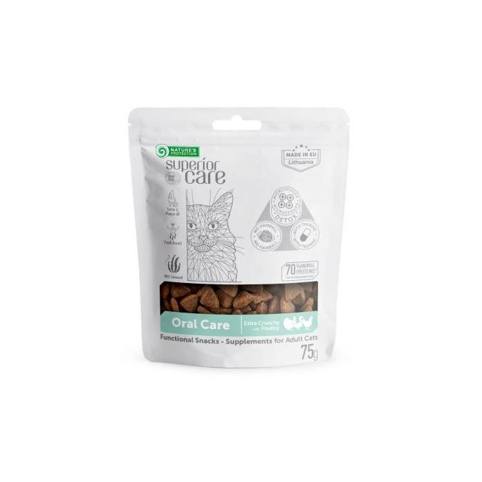 Nature's Protection Adult Oral Care Poultry / perad poslastica za mačke 75g