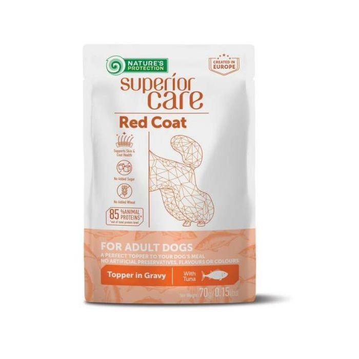 Nature's Protection Adult Red Coat Tuna / hrana za pse sa crvenom dlakom 70 g
