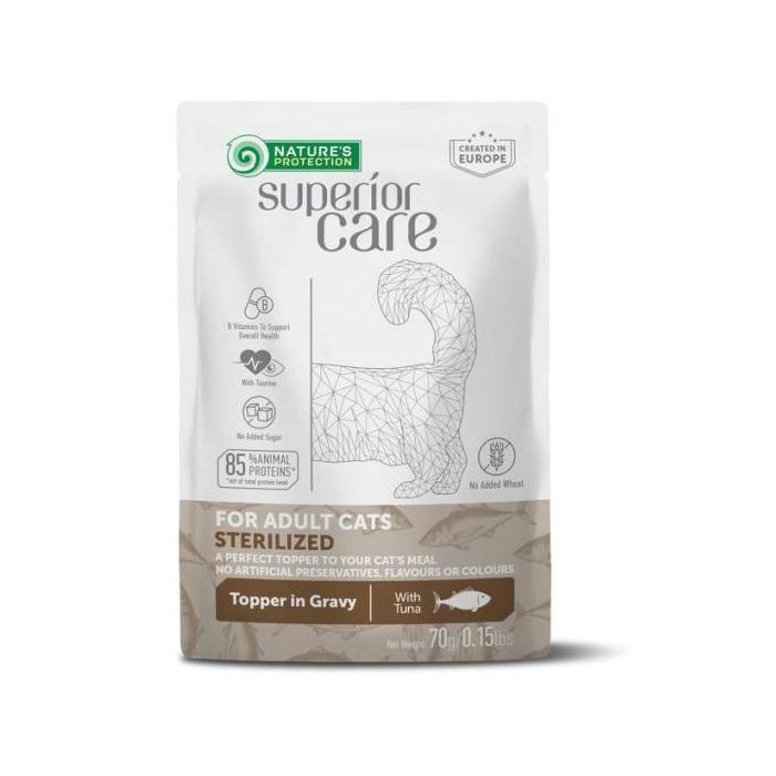 Nature's Protection Adult Sterilized Tuna / hrana za sterilisane mačke 70 g