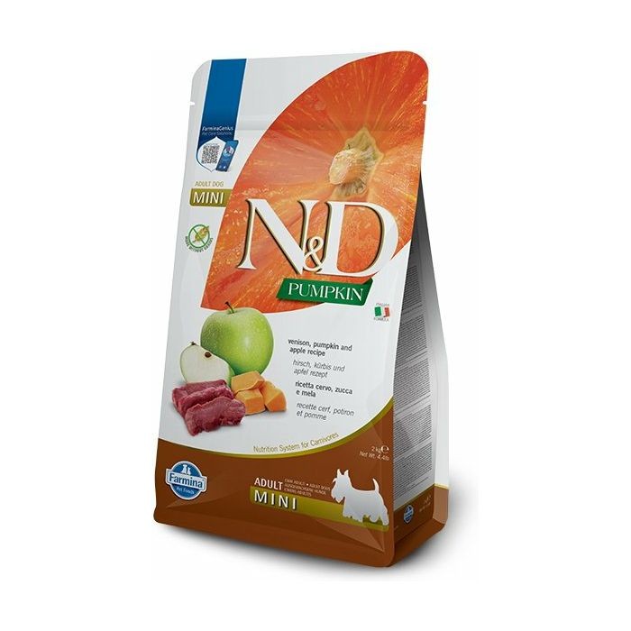 N&D Adult Mini Pumpkin / srnetina i jabuka hrana za pse 2 kg