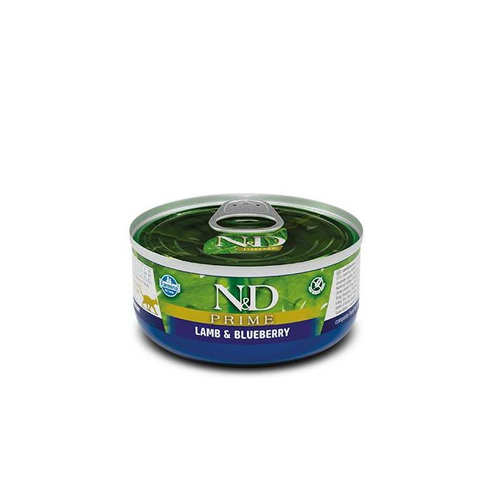 N&D Prime Lamb & Blueberry / janjetina i borovnice hrana za mačke 70 g