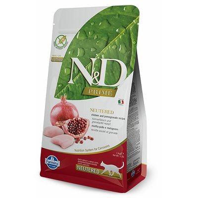 N&D Adult Prime Neutered / hrana za sterilisane mačke 1,5 kg