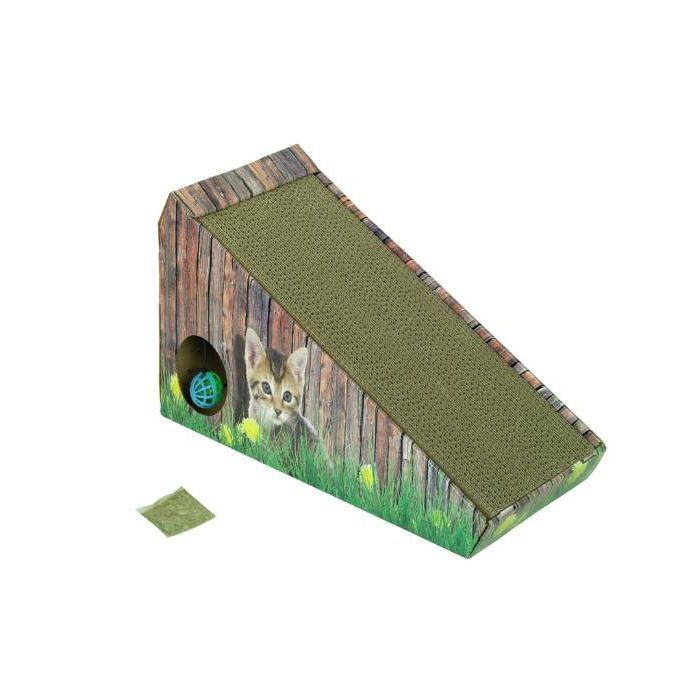 Nobby Board grebalica za mačke sa macinom travom 47x20x26cm