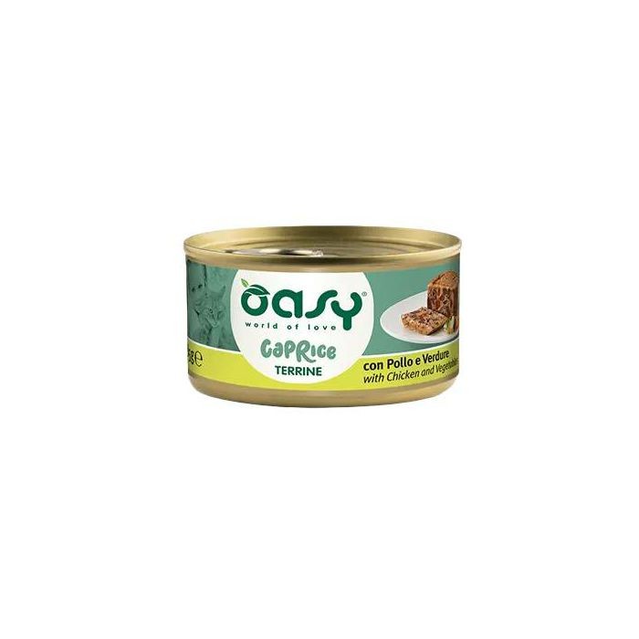 OASY Adult Caprice Terrine Chicken / piletina i povrće hrana za mačke 85 g