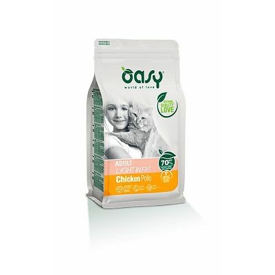 OASY Adult light in fat /  piletina dijetalna hrana za mačke 1,5 kg