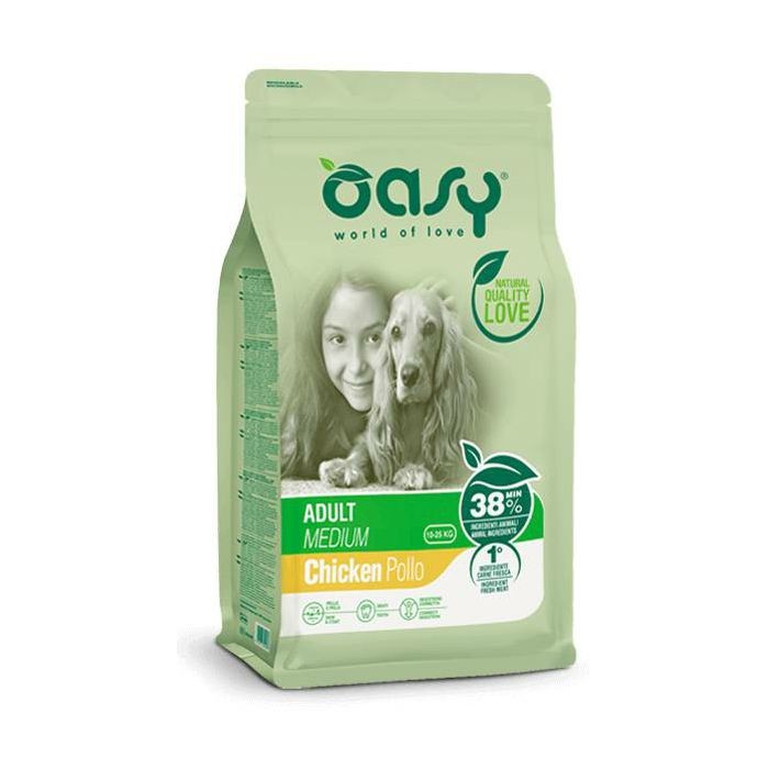 OASY Adult medium / piletina hrana za pse 3 kg