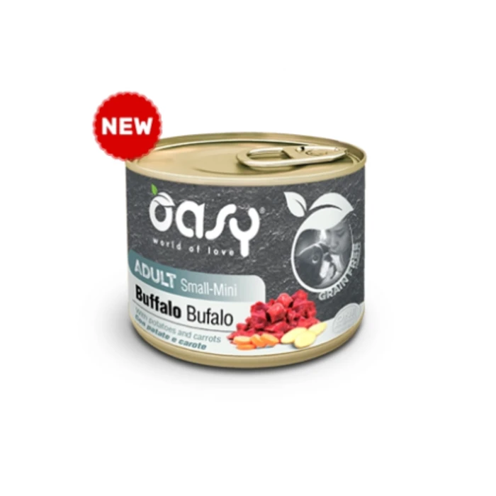 OASY Adult Small-Mini grain free Bufalo - bez žitarica bizon hrana za pse 200 g