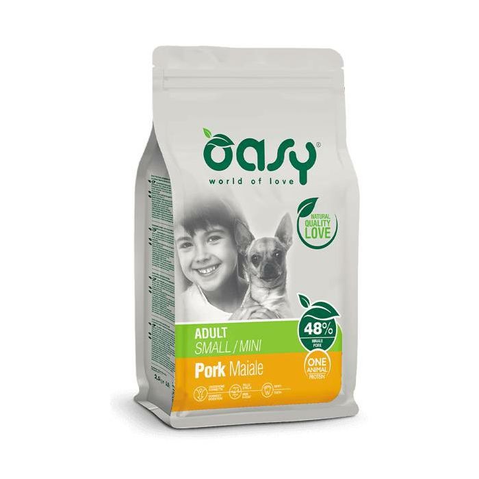 OASY Adult Small Pork / svinjetina hrana za male odrasle pse 2,5 kg
