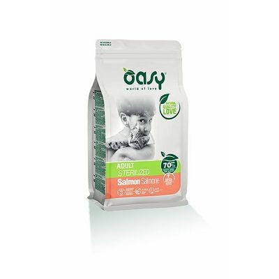 OASY Adult Sterilized Salmon /  losos hrana za sterilisane mačke 300 g