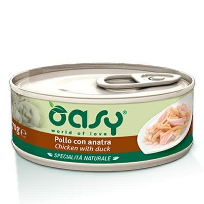 OASY Chicken with duck piletina sa patkom hrana za mačke 70 g