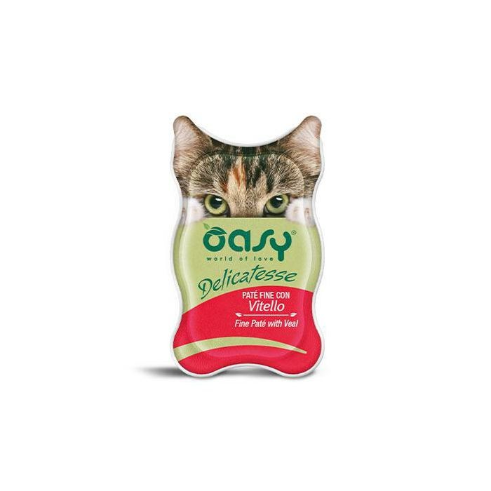 OASY Delicatesse / Adult teletina hrana za mačke 85 g