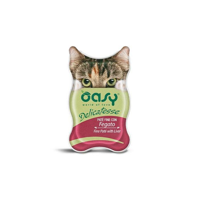 OASY Delicatesse Fine Pate sa jetrom hrana za mačke 85 g