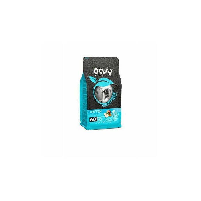 OASY grain free - hrana bez žitarica kitten riba za mačiće 7,5 kg