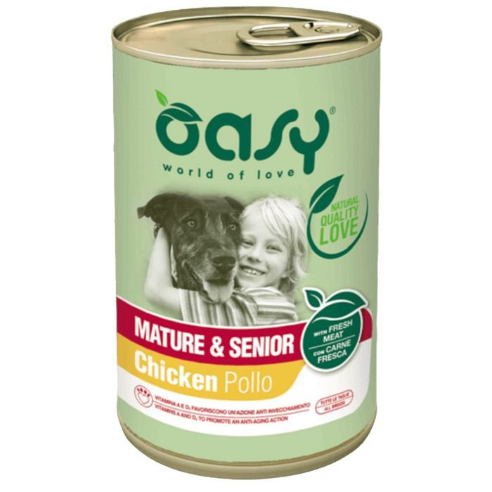 OASY Mature & Seniori Chicken - piletina hrana za starije pse 400 g