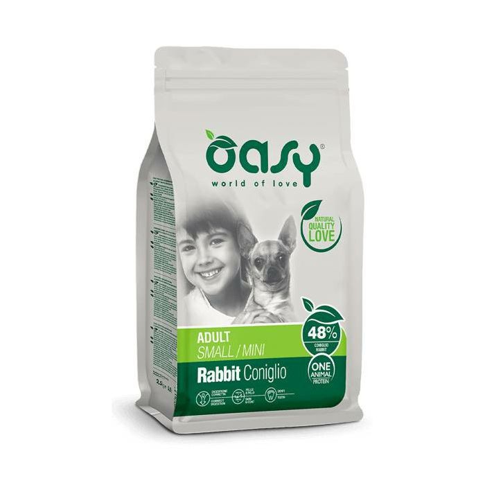 OASY One Protein / Adult Mini Rabbit zečetina hrana za pse 2,5 kg