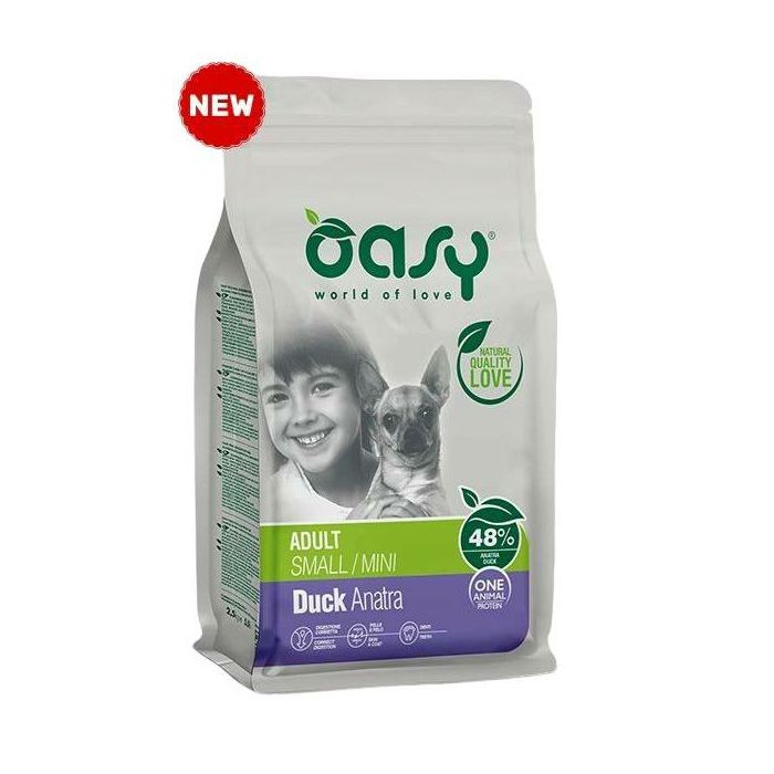 OASY One Protein / Adult Small Duck patka hrana za pse 800 g