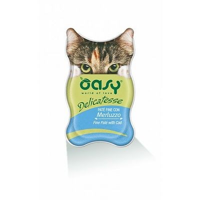 OASY Delicatesse / Adult OKEANSKA RIBA hrana za mačke 85 g