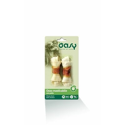 OASY poslastica za pse kosti s piletinom - M