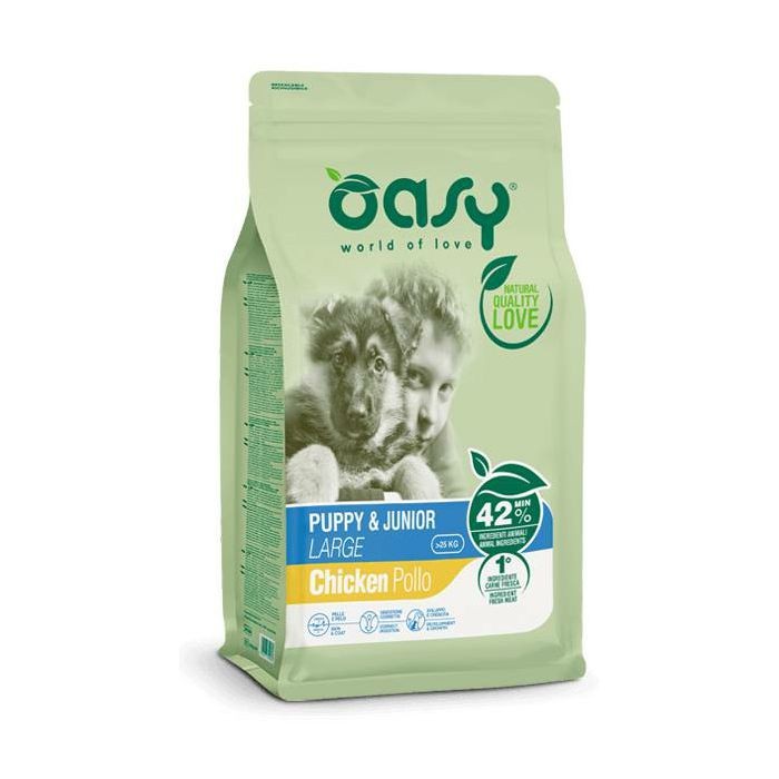 OASY Puppy large / piletina hrana za štenad 3 kg