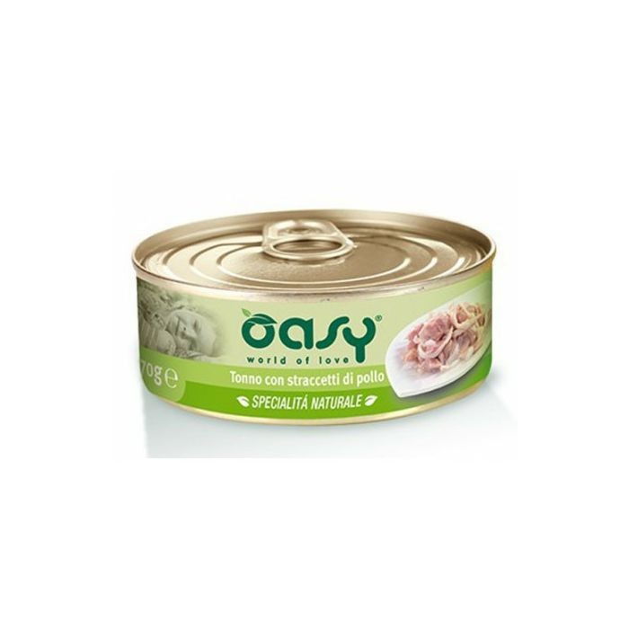 OASY Specialitá Naturali / Adult TUNA & PILETINA hrana za mačke 70 g