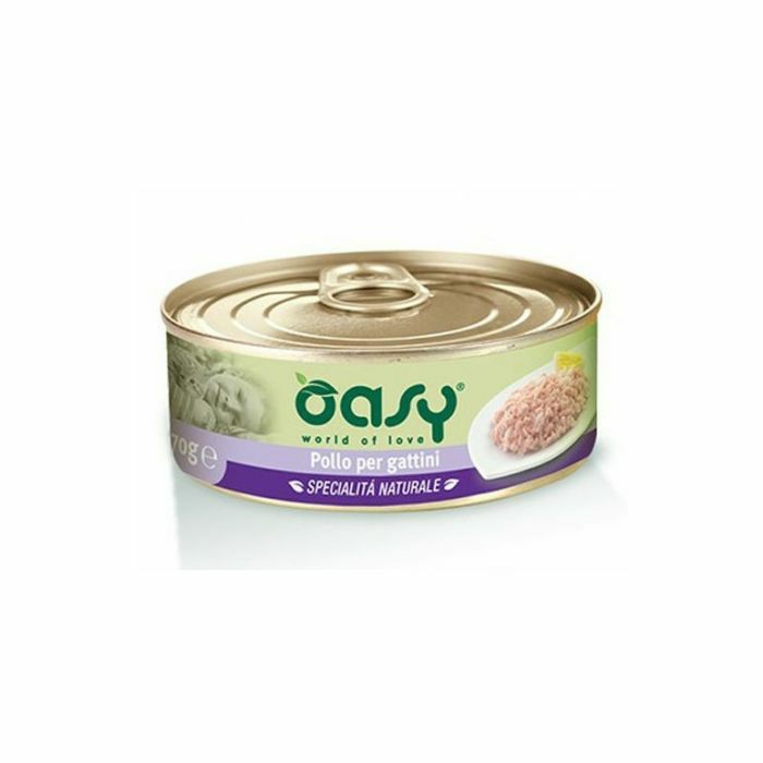 OASY Specialitá Naturali / Kitten PILETINA & JAJA 150 g