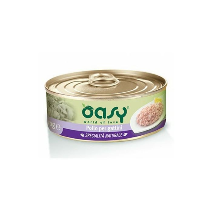OASY Specialitá Naturali / Kitten PILETINA & JAJA hrana za mačiće 70 g