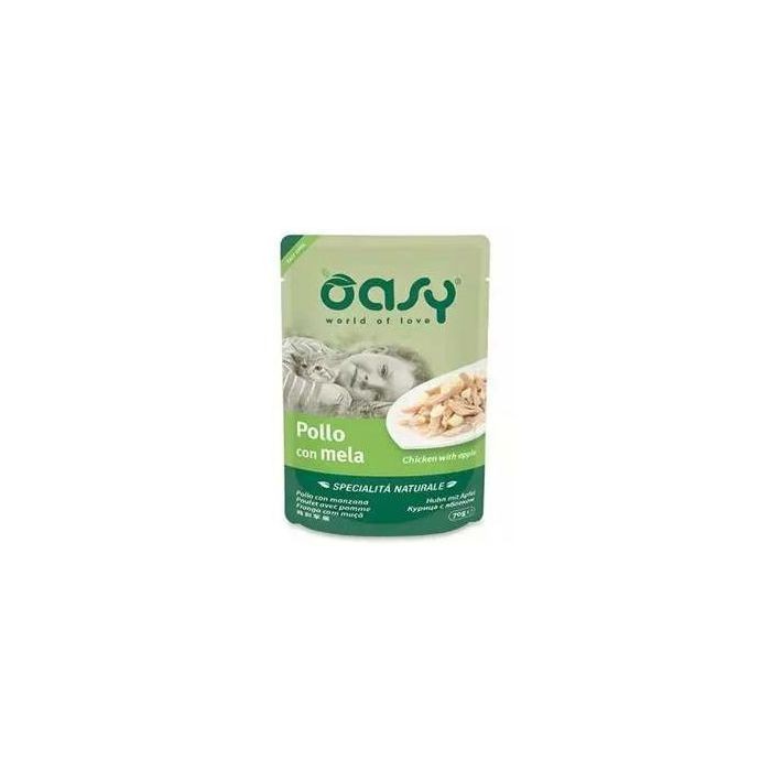 OASY Specialitá Naturali / piletina i jabuka hrana za mačke 70 g