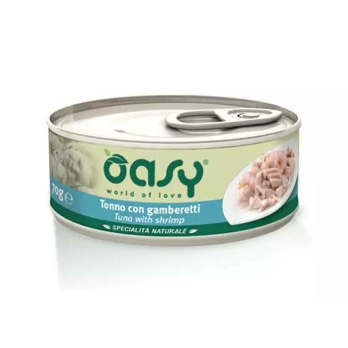 OASY Specialitá Naturali / tuna i škampi hrana za mačke 150 g