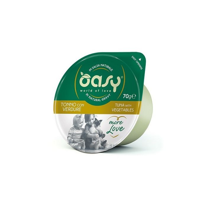 OASY More Love / dopunska hrana za mačke tuna sa povrćem hrana za mačke 70 g