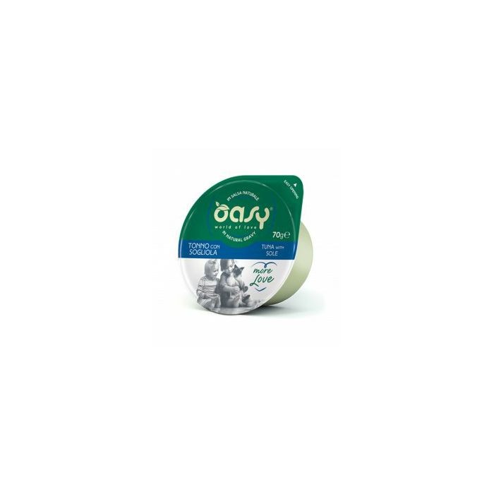 OASY More Love / dopunska hrana za mačke tuna sa morskim listom hrana za mačke 70 g