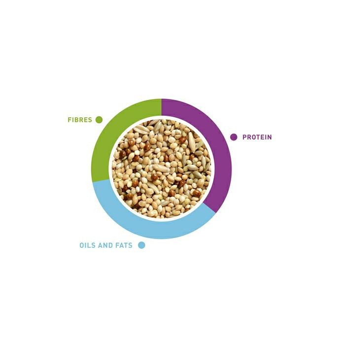 Padovan NaturalMix cocorite hrana za tigrice 1kg