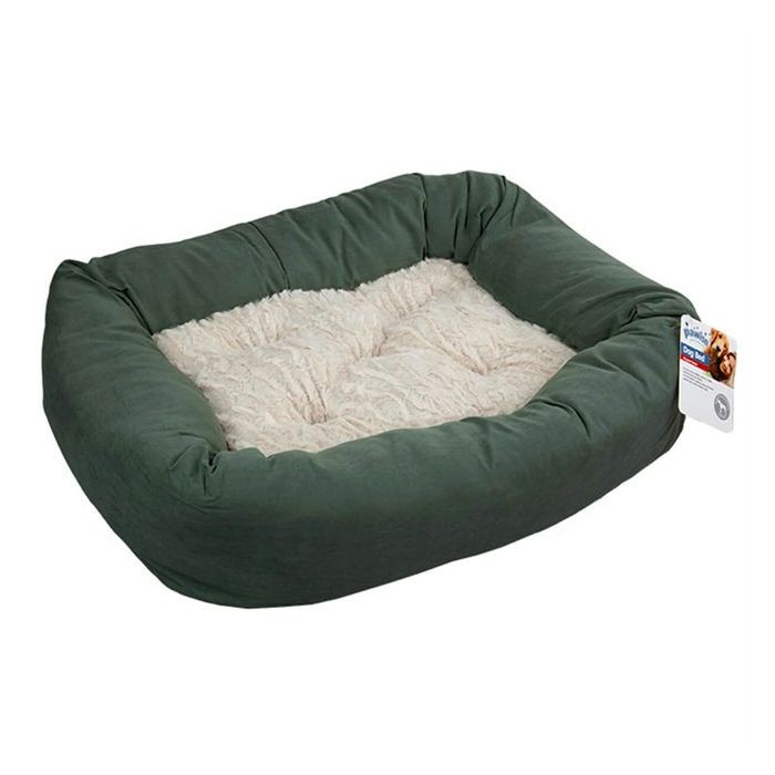 Pawise ležaljka za pse 68x40x10cm M zelena