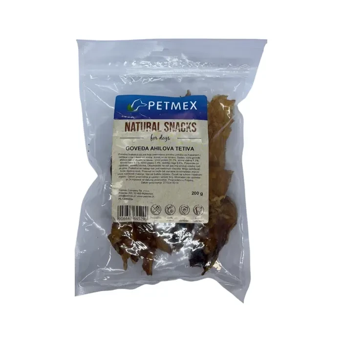 Petmex Natural Snacks goveđa ahilova tetiva poslastica za pse 200g