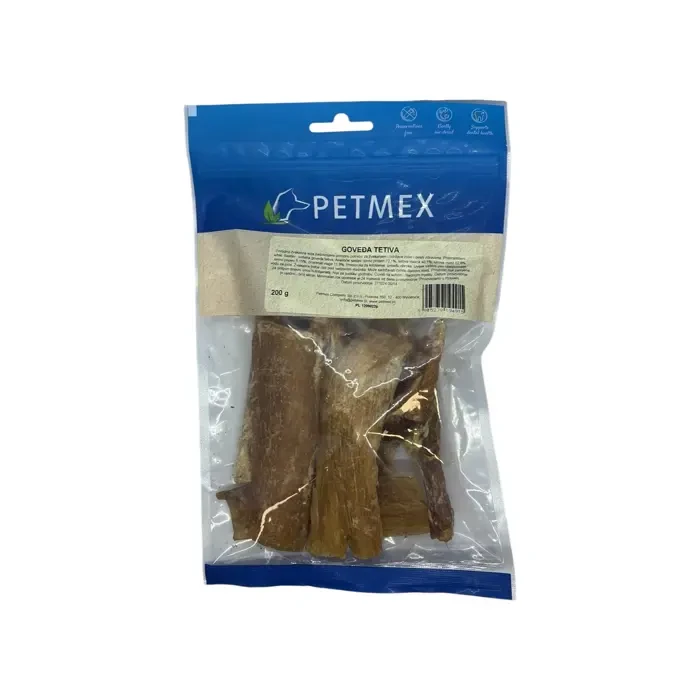 Petmex Natural Snacks goveđa tetiva poslastica za pse 200g