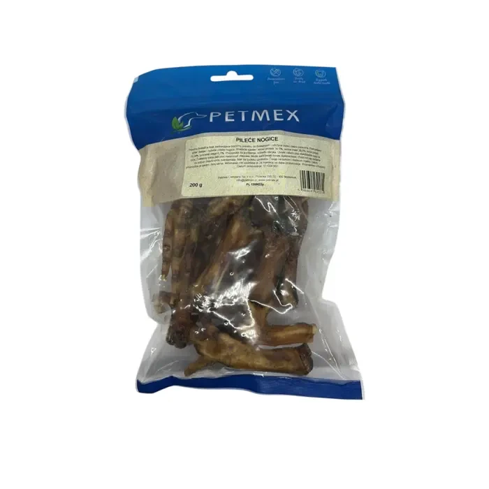 Petmex Natural Snacks pileće nogice poslastica za pse 200g