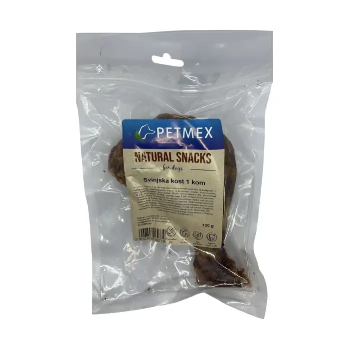Petmex Natural Snacks svinjska kost poslastica za pse 120g