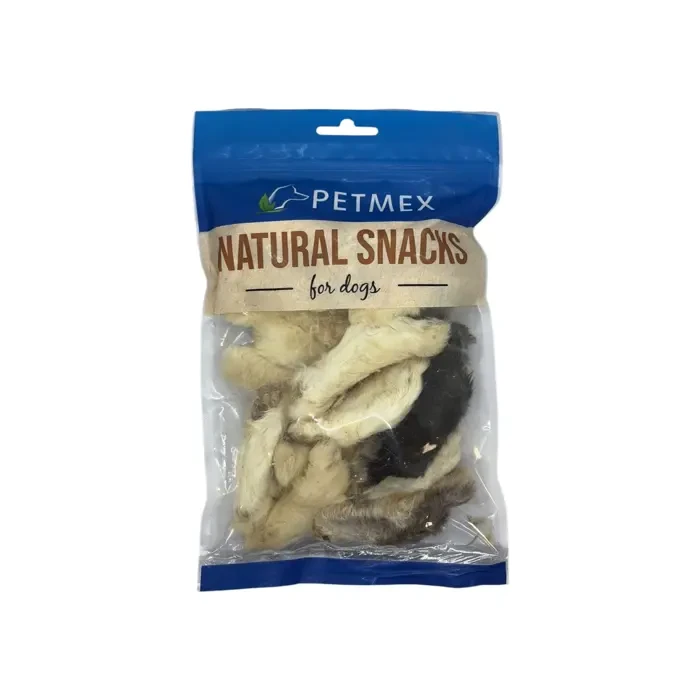 Petmex Natural Snacks zečje nogice sa dlakom poslastica za pse 200g