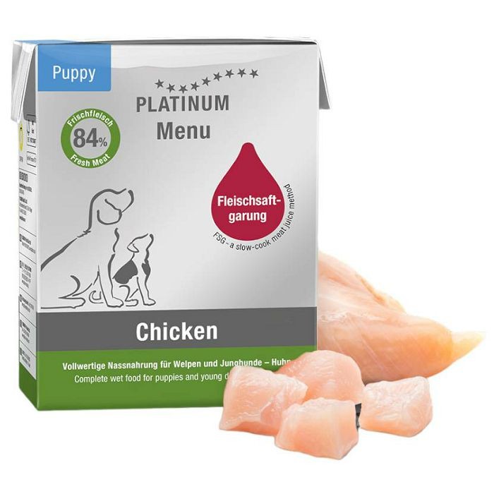 PLATINUM Puppy Menu Chicken piletina hrana za štenad 375 g