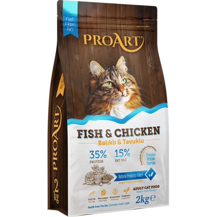 Pro Art Adult piletina i riba hrana za mačke 2 kg