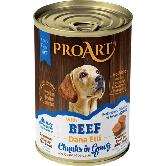 Pro Art Beef komadići govedine u umaku hrana za pse 400 g