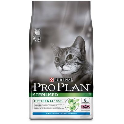 Pro Plan Sterilised, Opti Renal zečetina hrana za sterilisane mačke 1,5 kg