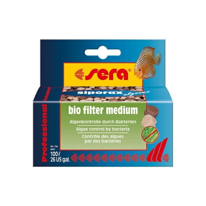 sera Siporax bio filter medium algovec 35g